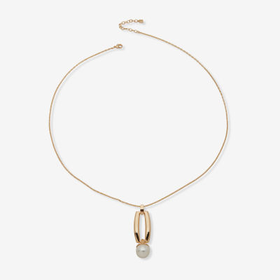 Worthington Womens 34 Inch Pendant Necklace