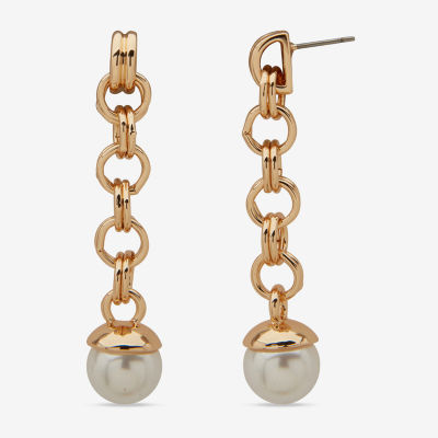 Worthington Womens Drop Earrings