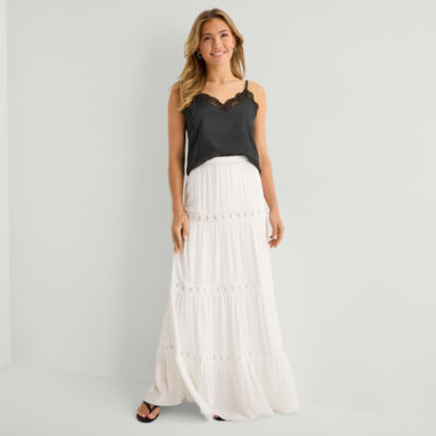 Forever 21 Womens Juniors Maxi Skirt