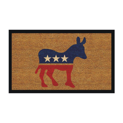 Calloway Mills Donkey Outdoor Rectangular Doormat