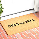 Calloway Mills Ring My Bell Outdoor Rectangular Doormat