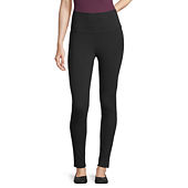 Jockey L34514 Women's Black Active Premium Utility 7/8 Leggings