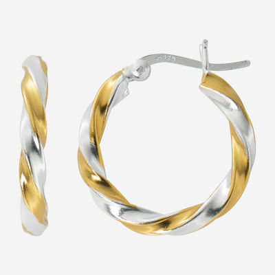 24K Gold Over Silver Drop Earrings - JCPenney