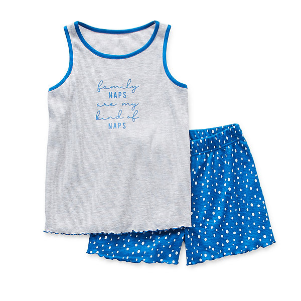 Peyton & Parker Little & Big Girls 2-pc. Shorts Pajama Set