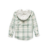 Thereabouts Shacket Little & Big Girls Shirt Jacket