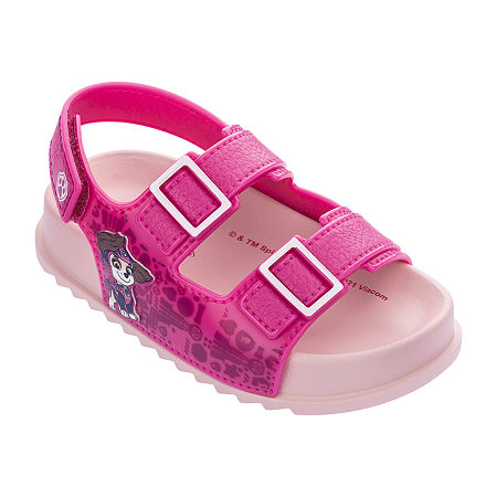  Paw Patrol Toddler Girls Adjustable Strap Footbed Sandals