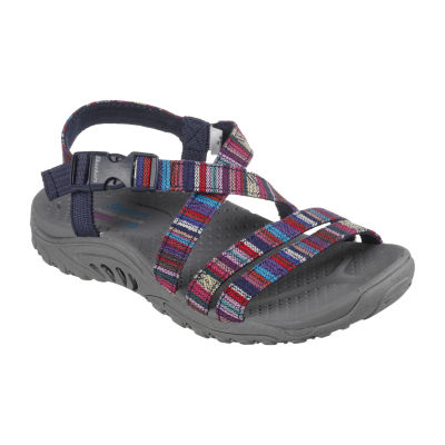 Skechers Womens Reggae Trail On By Strap Sandals