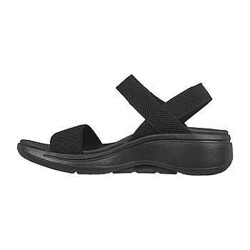 newness Beregn væg Skechers Womens Go Walk Arch Fit Polished Wedge Sandals - JCPenney