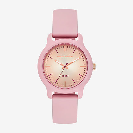 Skechers Womens Pink Strap Watch Sr6266, One Size