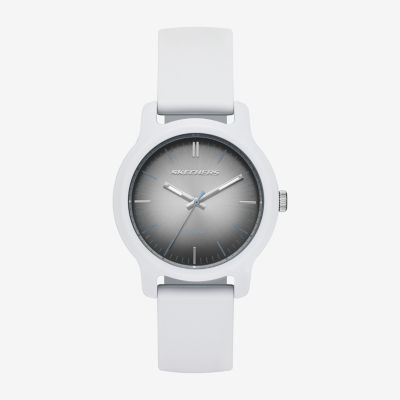 Skechers Womens White Strap Watch Sr6265