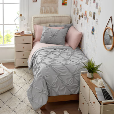 Forever 21 Solid Texture Comforter Set JCPenney