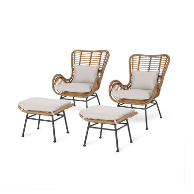 Chalet Chair & Ottoman Set