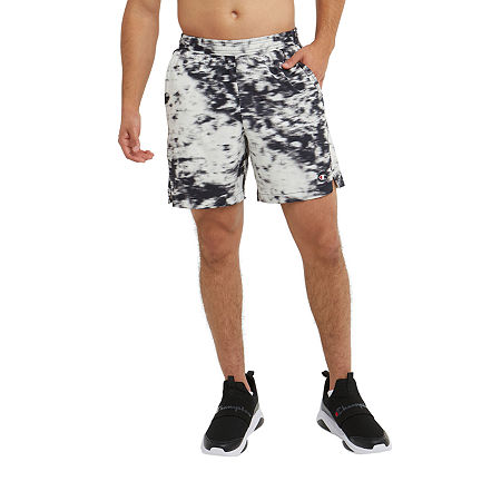 Champion Mens Workout Shorts, Medium, Black