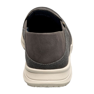 Nunn Bush Mens Conway Ez Canvas Slip-On Shoe