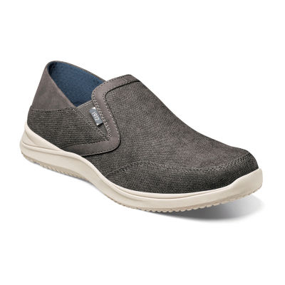 Nunn Bush Mens Conway Ez Canvas Slip-On Shoe