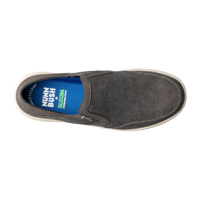 Nunn Bush Mens Conway Ez Canvas Slip-On Shoe