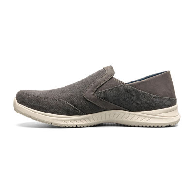 Nunn Bush Mens Conway Ez Canvas Slip-On Shoe