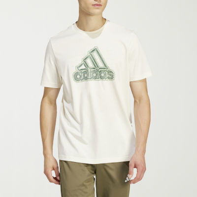 adidas Mens Crew Neck Short Sleeve T-Shirt