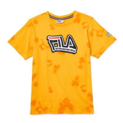 FILA Big Boys Crew Neck Short Sleeve Graphic T-Shirt