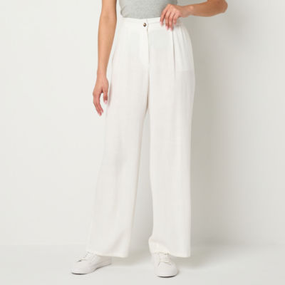 by&by Womens Relaxed Fit Straight-Juniors Suit Pants