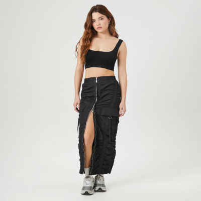 Forever 21 Womens Mid Rise Maxi Skirt - Juniors