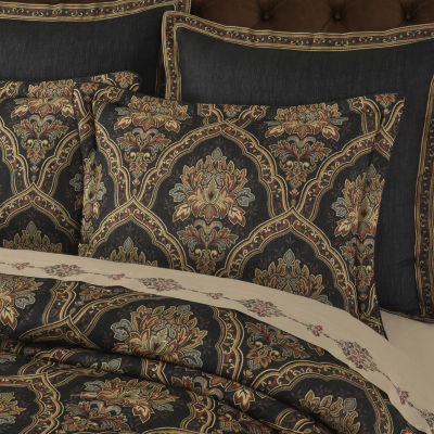 Queen Street Maria 4-pc. Damask + Scroll Midweight Comforter Set