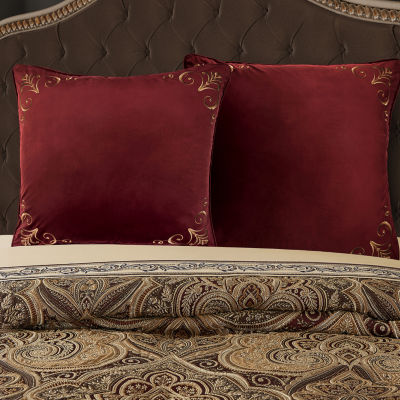 Five Queens Court Bordeaux Euro Sham