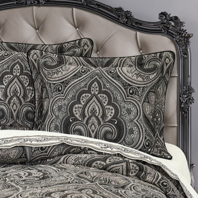 Five Queens Court Dalton 4-pc. Damask + Scroll Midweight Comforter Set