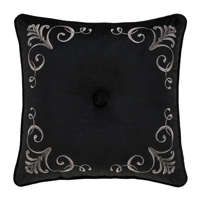Five Queens Court Dalton Square Throw Pillow