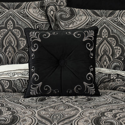 Five Queens Court Dalton Square Throw Pillow