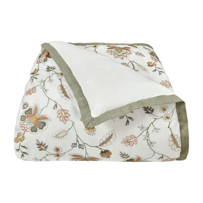 Queen Street Angela 4-pc. Floral Midweight Comforter Set