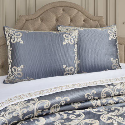 Queen Street Del Toro 4-pc. Damask + Scroll Midweight Comforter Set