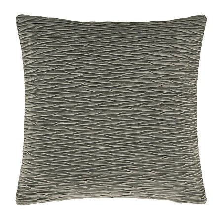 Queen Street Toulhouse Ripple Throw Pillow Cover In Black