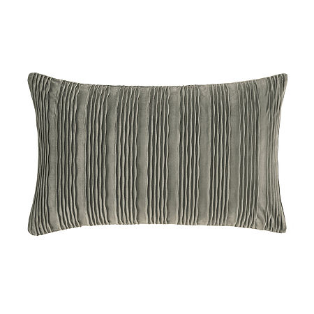 Queen Street Toulhouse Wave Throw Pillow Cover In Black