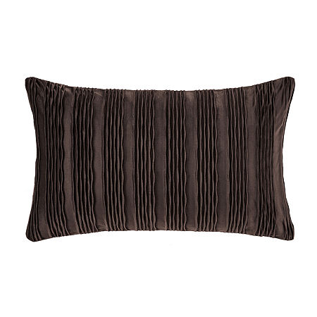 Queen Street Toulhouse Wave Throw Pillow Cover In Brown