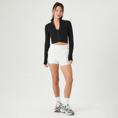 Forever 21 Seamless Lightweight Cropped Jacket-Juniors