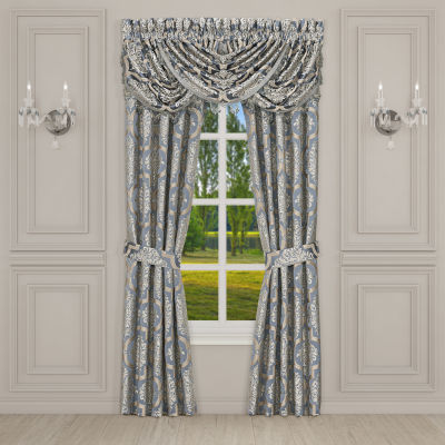 Queen Street Sondra Rod Pocket Energy Saving Light-Filtering Set of 2 Curtain Panel