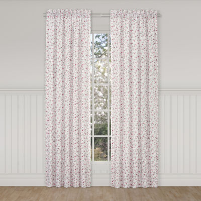 Queen Street Bungalow Energy Saving Light-Filtering Rod Pocket Set of 2 Curtain Panel