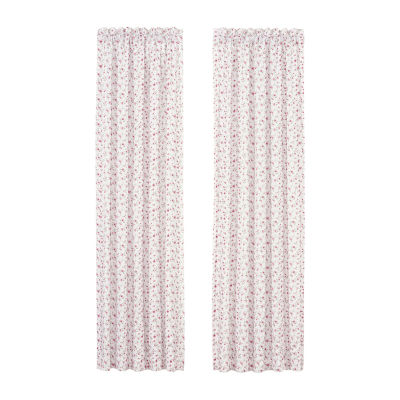 Queen Street Bungalow Energy Saving Light-Filtering Rod Pocket Set of 2 Curtain Panel