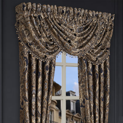 Queen Street Amber Rod Pocket Energy Saving Light-Filtering Set of 2 Curtain Panel