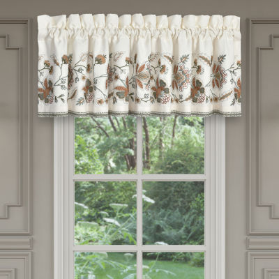 Queen Street Angela Rod Pocket Tailored Valance