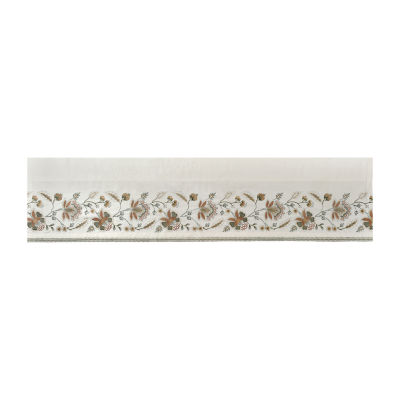 Queen Street Angela Rod Pocket Tailored Valance