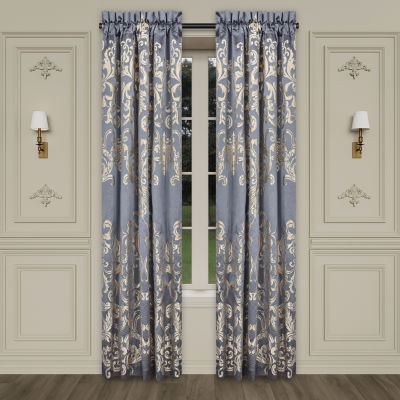 Queen Street Del Toro Energy Saving Light-Filtering Rod Pocket Set of 2 Curtain Panel