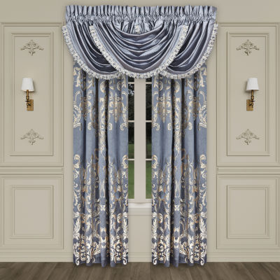 Queen Street Del Toro Energy Saving Light-Filtering Rod Pocket Set of 2 Curtain Panel