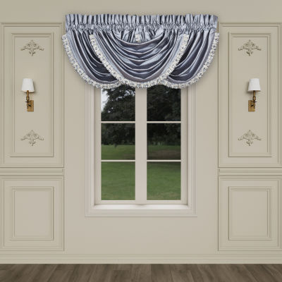 Queen Street Del Toro Rod Pocket Waterfall Valance