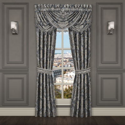 Queen Street Ashley Rod Pocket Waterfall Valance