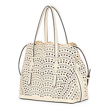 Liz Claiborne Antonia Laser Cut Satchel - JCPenney Liz Claiborne Antonia Laser Cut Satchel - JCPenney