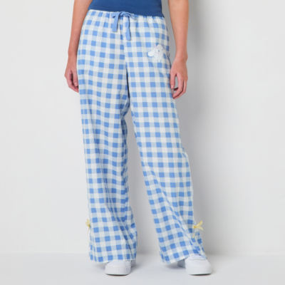 Juniors Cinnamaroll Ghinham Womens Mid Rise Straight Pull-On Pant