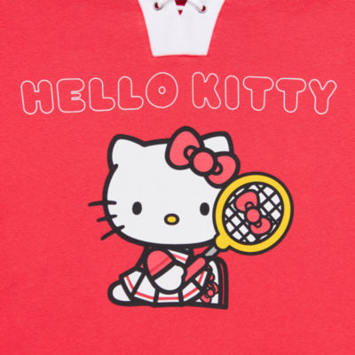 Womens Juniors Long Sleeve Hello Kitty Jersey