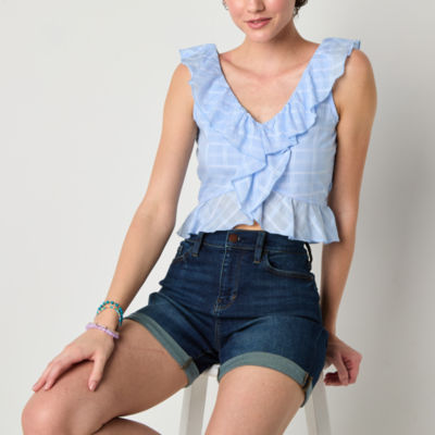 Arizona Juniors Womens Sleeveless Blouse